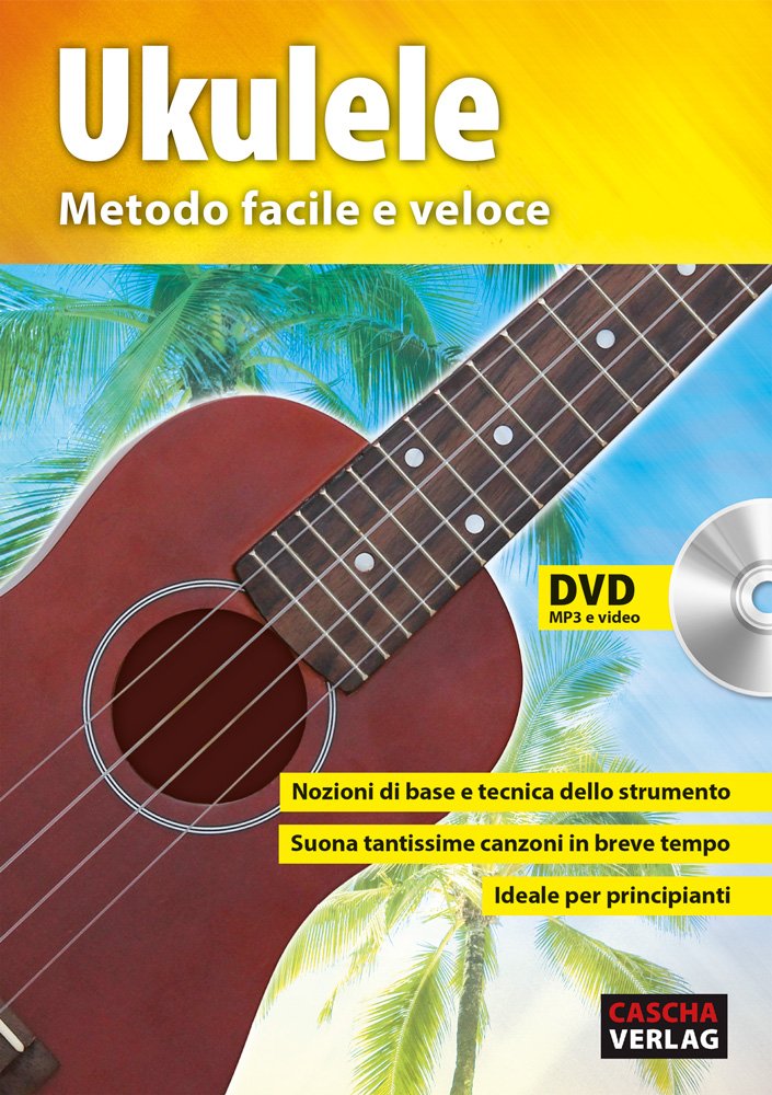 Cascha Tenor Ukulele Set I Ukulele Starter Kit mit 3 Plektren Tasche Stimmgerät & italienischem Lehrbuch I Tenor Ukulele Mahagoni I Kleine Hawaii Gitarre für Anfänger & Fortgeschrittene