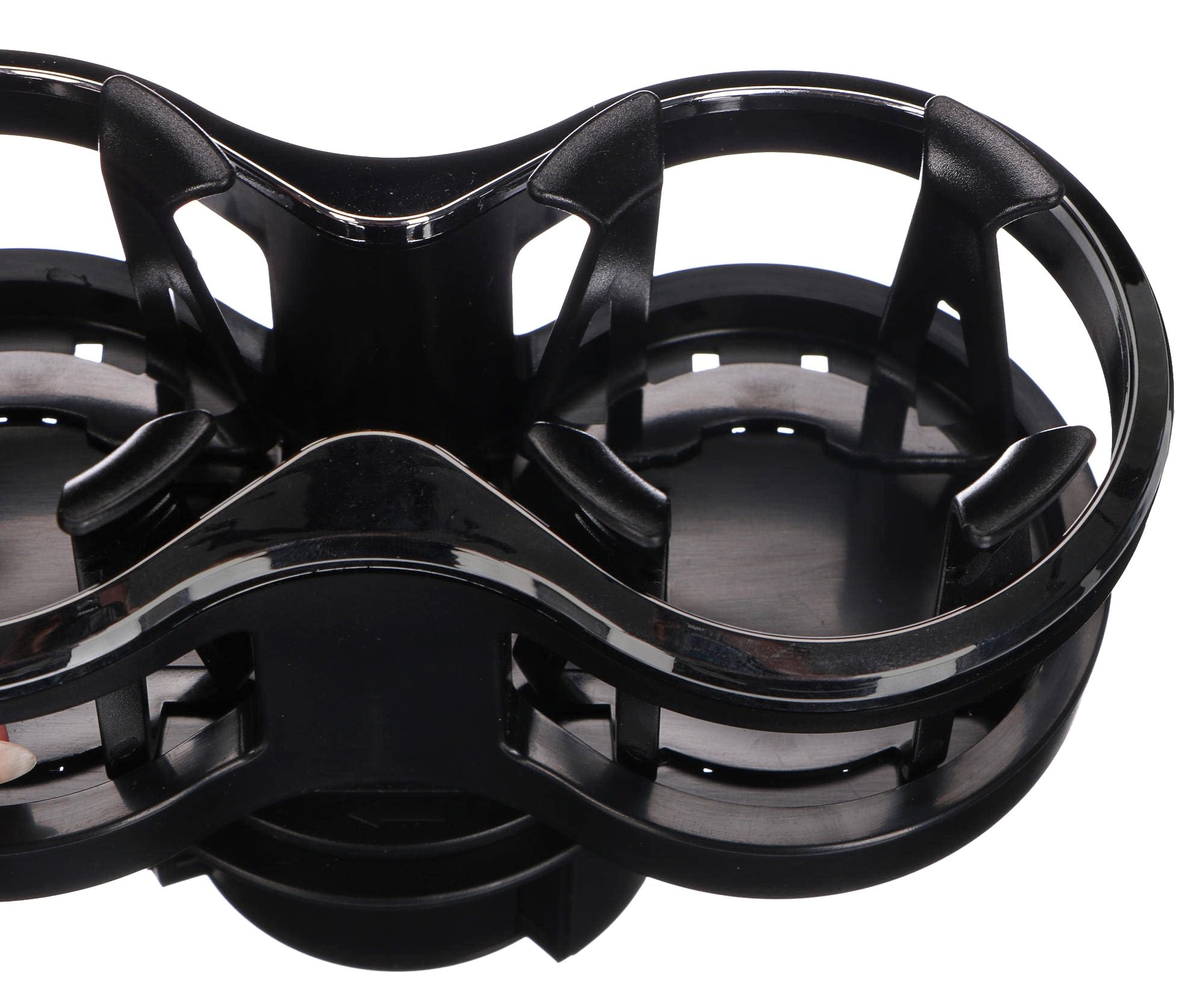 CAR CUP HOLDER 1 adapter do uchwytu na napoje, z regulowaną podstawą i podstawką, pasuje do większości samochodowych uchwytów na kubki, kompatybilny z butelkami o średnicy do 7 cm