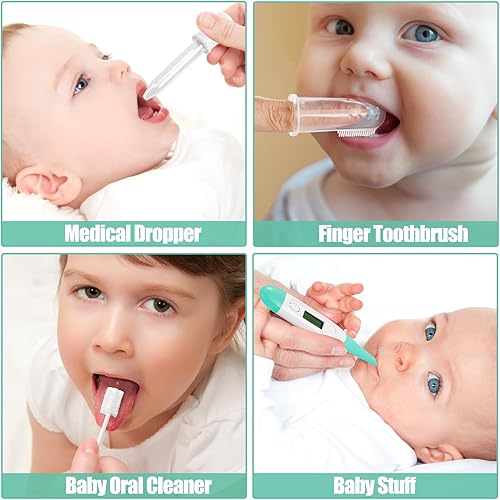 Miniatura 4 de Kit de cuidado de la salud y aseo del bebé para niños recién nacidos, kit de cuidado de bebé de seguridad mejorada, juego de cuidado de la salud del