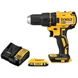 DEWALT 20V MAX Cordless Drill Driver Set&comma; 1&sol;2 Inch Electric Drill&comma; 2 Speed&comma; XR 2&period;0 Ah Battery and Charger Included &lpar;DCD777D1&rpar;