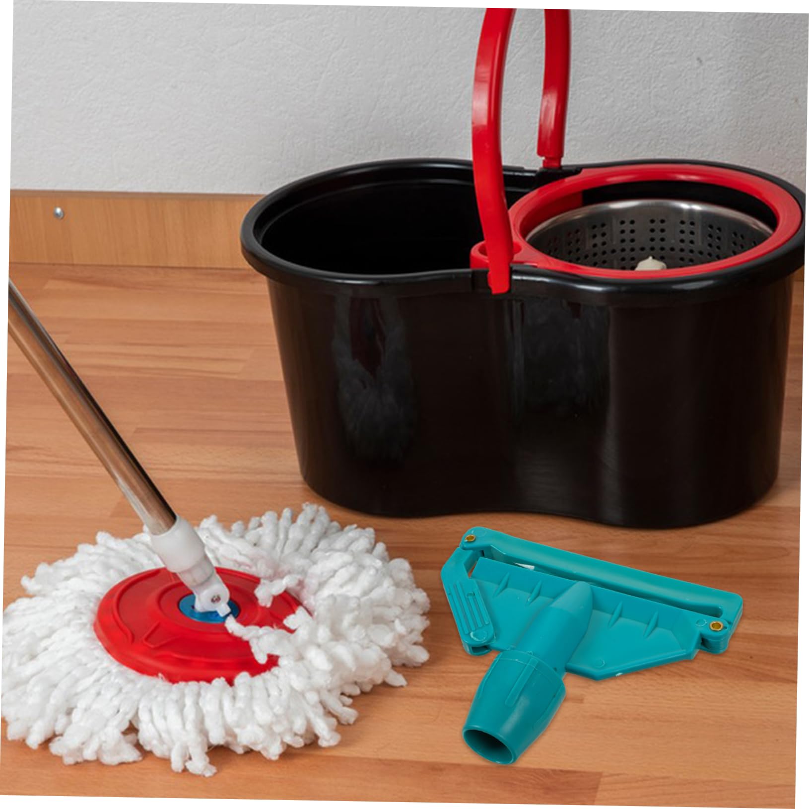 minkissy Pcs Mop Head Holder Industrial Mop Heads Detachable Clamp Easy to Replace