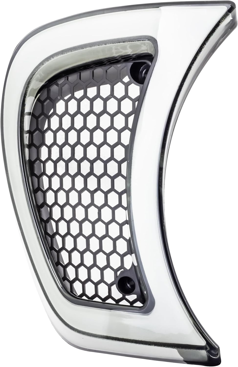 Eagle Lights Vent Insert HALOS LED Running Lights and Turn Signals for Harley Davidson Road Glide Motorcycles - Smoked