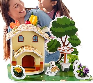 Comprar Rompecabezas Tridimensional Educativo | Maquetas Arquitectónicas Infantiles,Actividad Manual Padres-Hijos para Aprendizaje Preescolar En Guardería, Viajes Y Hogar