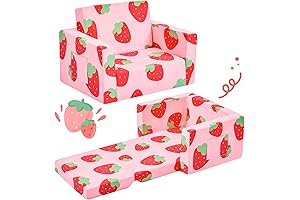 Toddler Couch, Kids Chair Couch - Strawberry