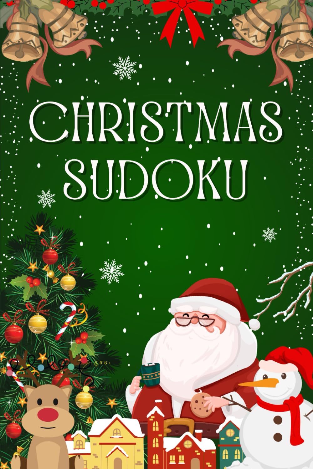 Christmas Sudoku Stocking Stuffers: Christmas Sudoku Puzzle Book for Kids and Teens - Easy, Medium & Hard Levels