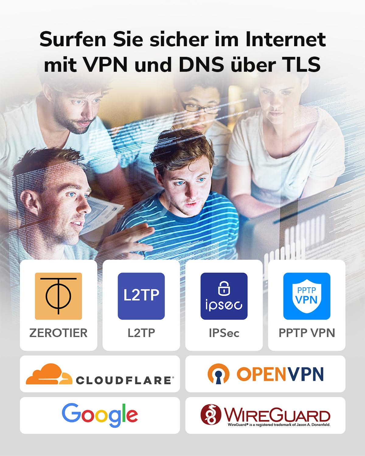 Cudy LT500E 4G LTE Cat 4 Modem-Router mit SIM-Kartensteckplatz, AC1200 WiFi, OpenVPN, Wireguard, IPsec, VPN-Client, Antennen Interno, Mesh