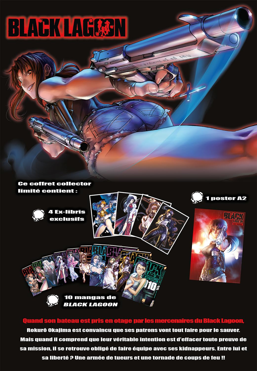 Black Lagoon - Intégrale (tomes 1 à 10) - Coffret Collector Limité: Edition collector