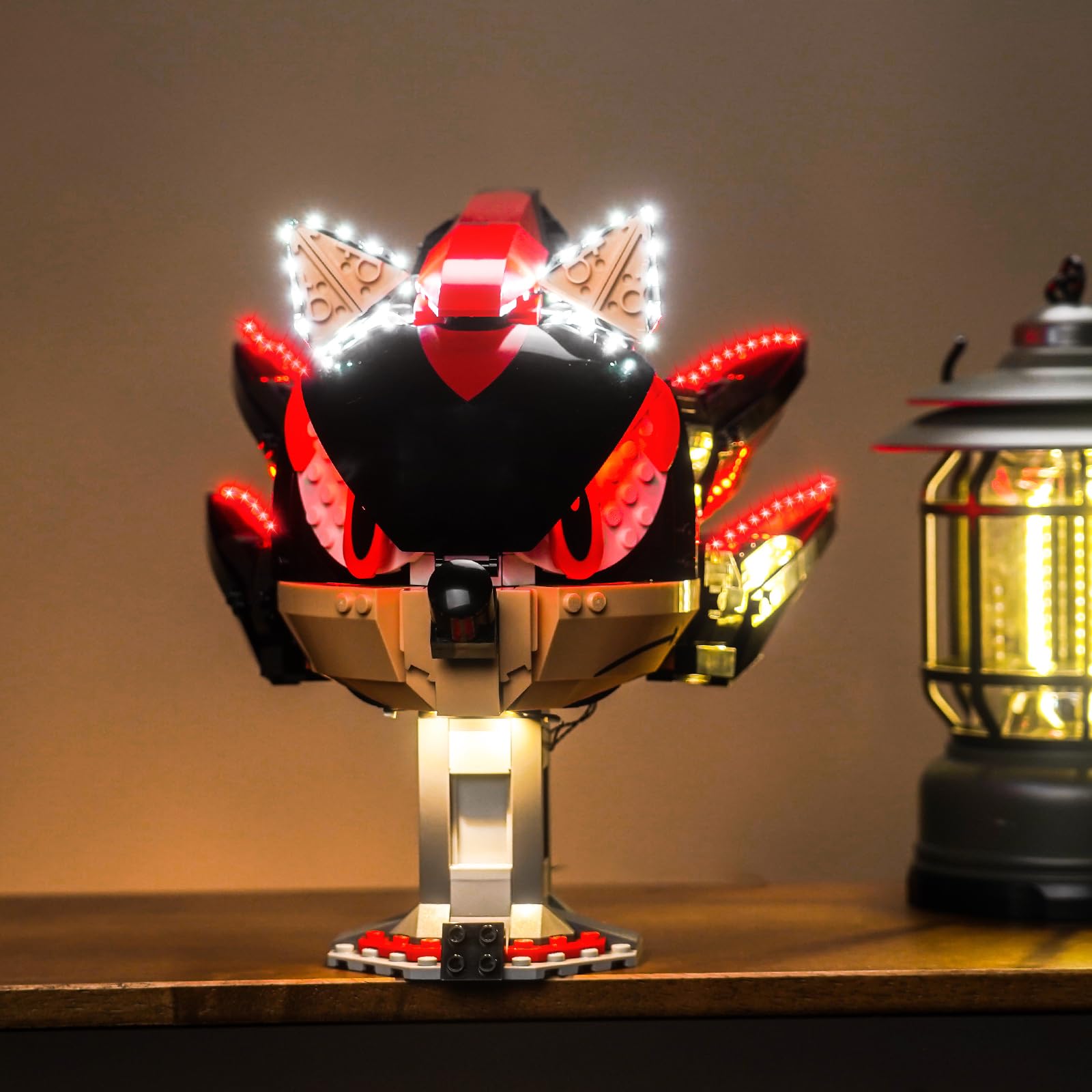 Brickshining LED Lighting Compatible with Lego Shadow The Hedgehog 77000, Light Kit Compatible with Lego 77000, Giving Light to Model, NOT Included The Model Set(Standard Version)