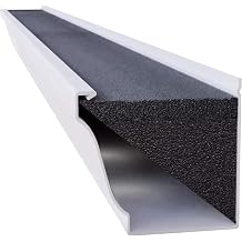 EZ Gutter Guard - 6-Inch K Style Foam Gutter Filter Insert with Year Round Leaf Protection & Easy DIY Installation - GSK632-1