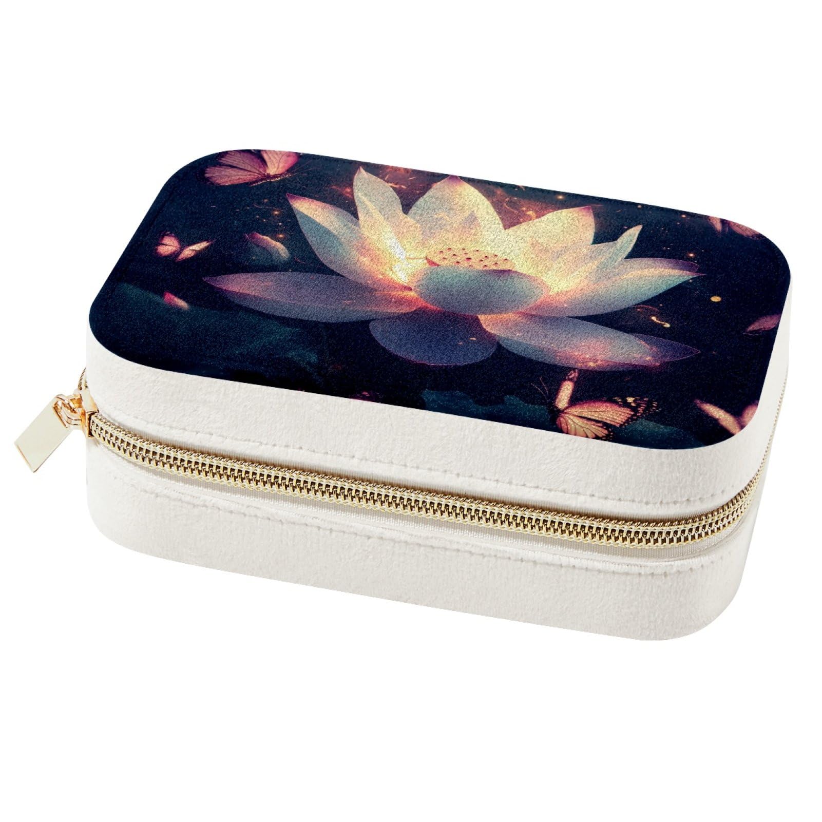 Boîte à bijoux portable papillon pour ne plus perdre vos boucles d'oreilles