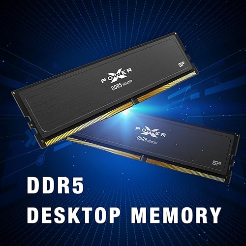 Miniatura 2 de Silicon Power Value Gaming DDR5 32 GB (2 x 16 GB) 6000 MHz (PC5-48000) 288 pines CL30 1.35V UDIMM Memoria RAM de computadora de escritorio con