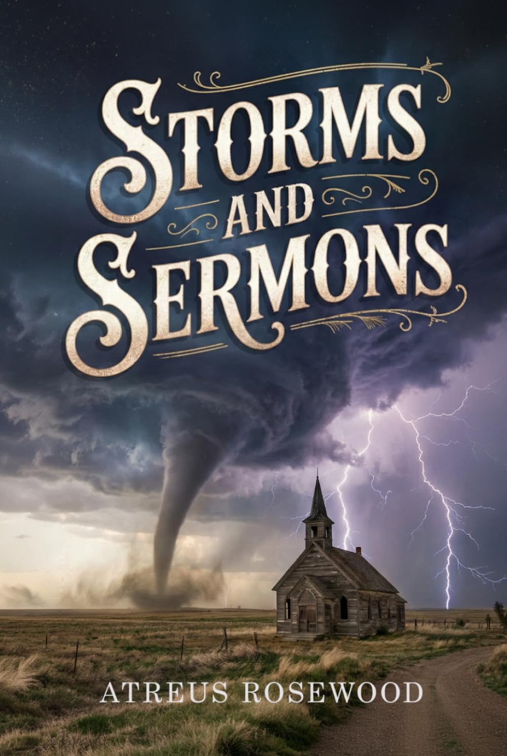 Storms and Sermons: A Sweet and Spicy MM Cowboy Romance (Sagebrush Cowboys)