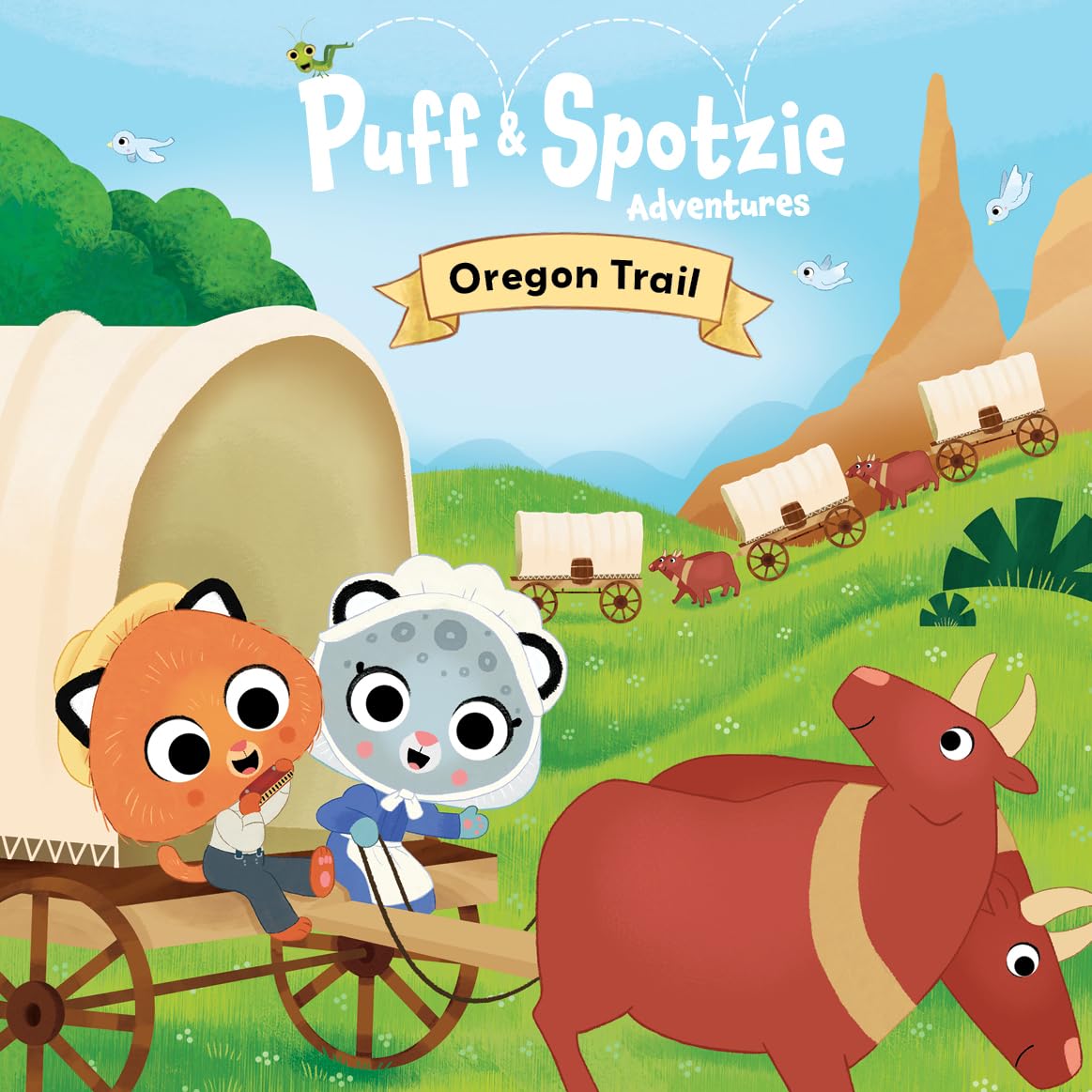 Oregon Trail | Puff & Spotzie Adventure Series | Interactive History Series Introduces Kids 4-7 to Places and Events that Have Shaped Our World.