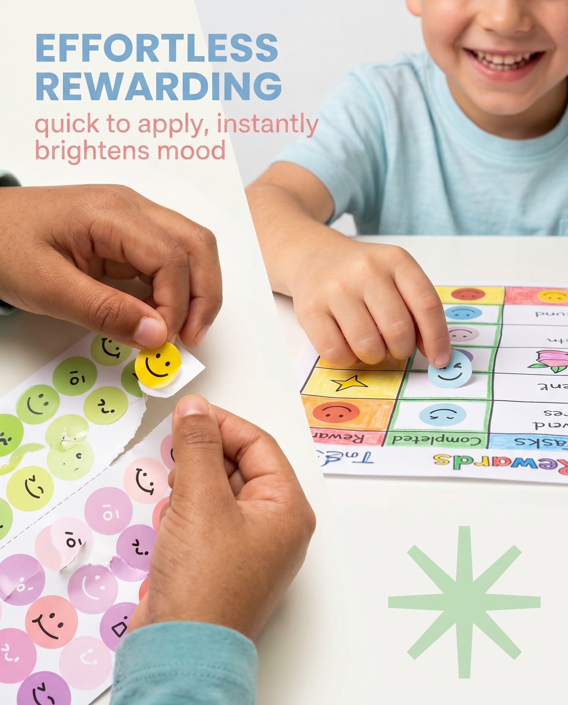 216 Pegatinas De Emociones De 1,9 Cm – Recompensa Educativa Para Profesores Y Niños