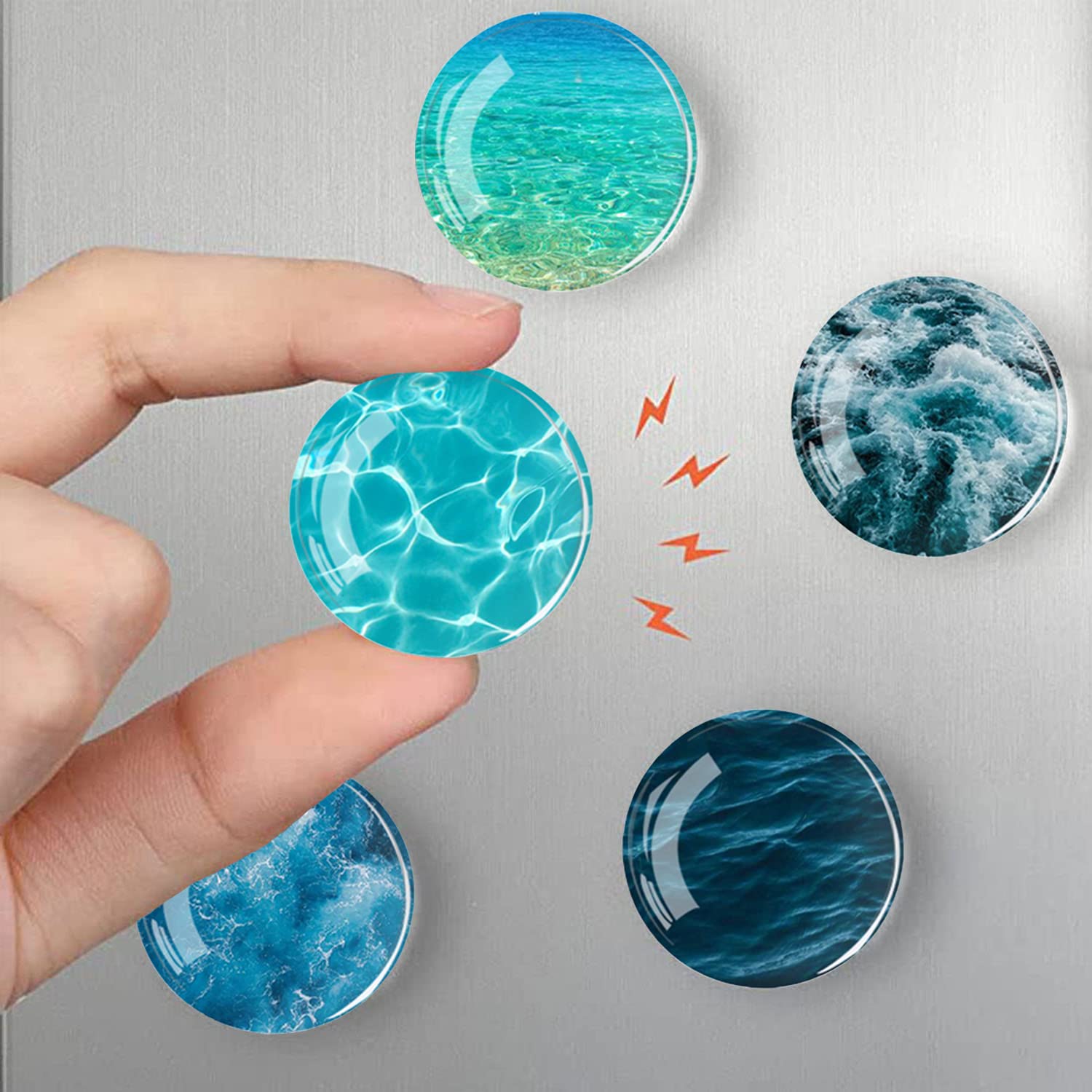 NIE BENUTZT]Magnetische Metallklammern Für Den Kühlschrank