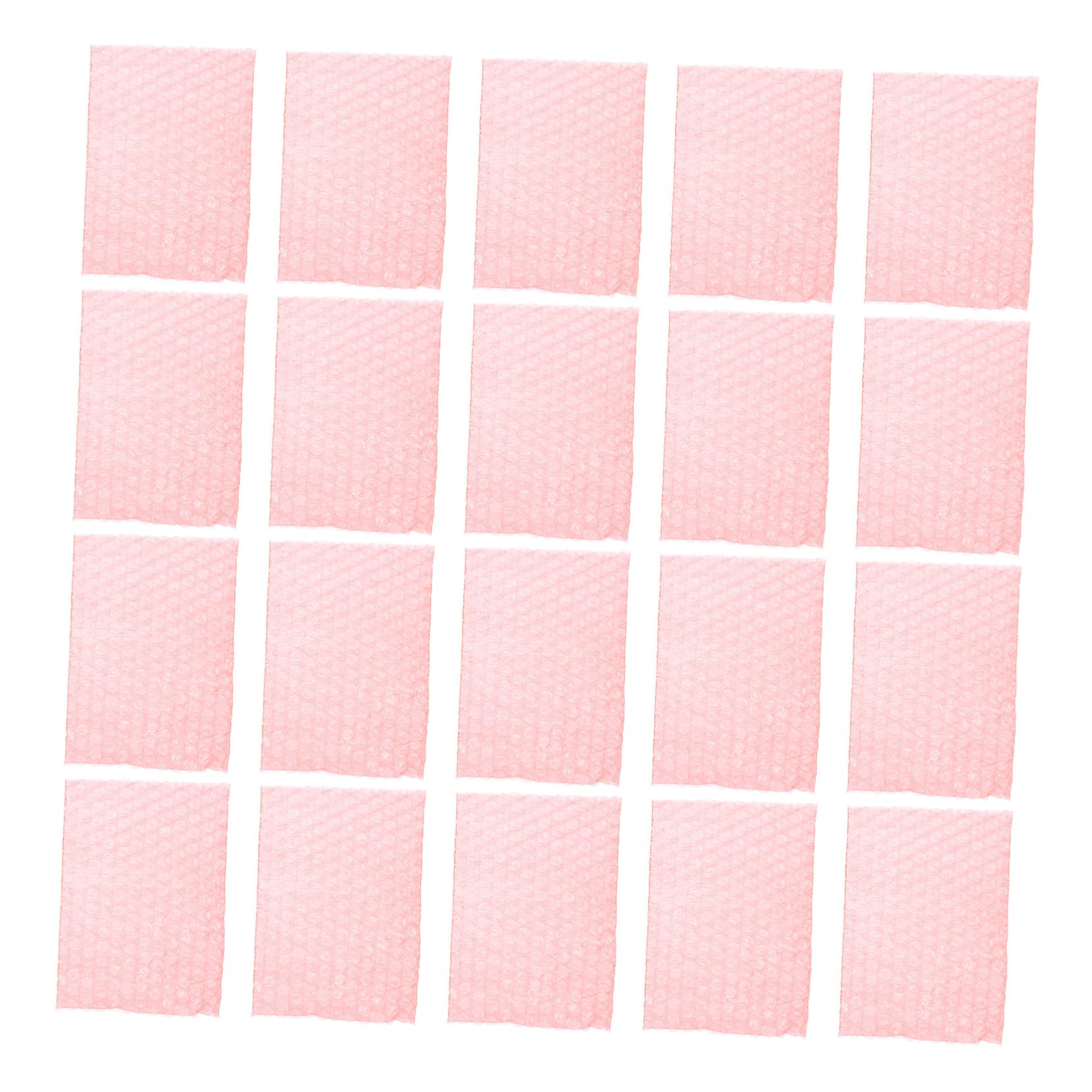 (Similar)(6”x6”)SOLUSTRE 100pcs Clear Out Wrap Pouches Shockproof Protective Shipping for Small Business