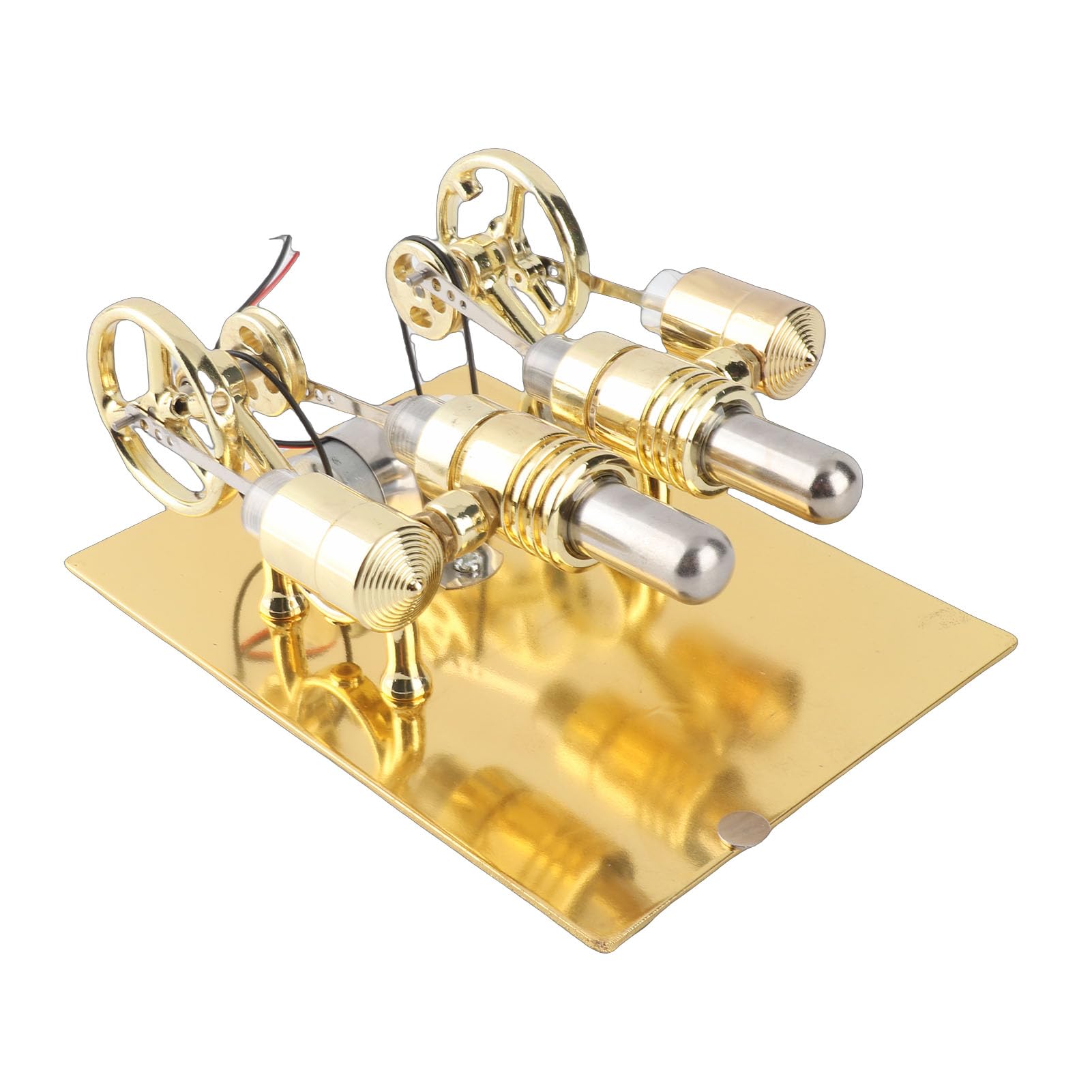 Modello di Motore Stirling di Fascia Alta per L'apprendimento della Fisica Kit Motore di Equilibrio per Bambini e Amici