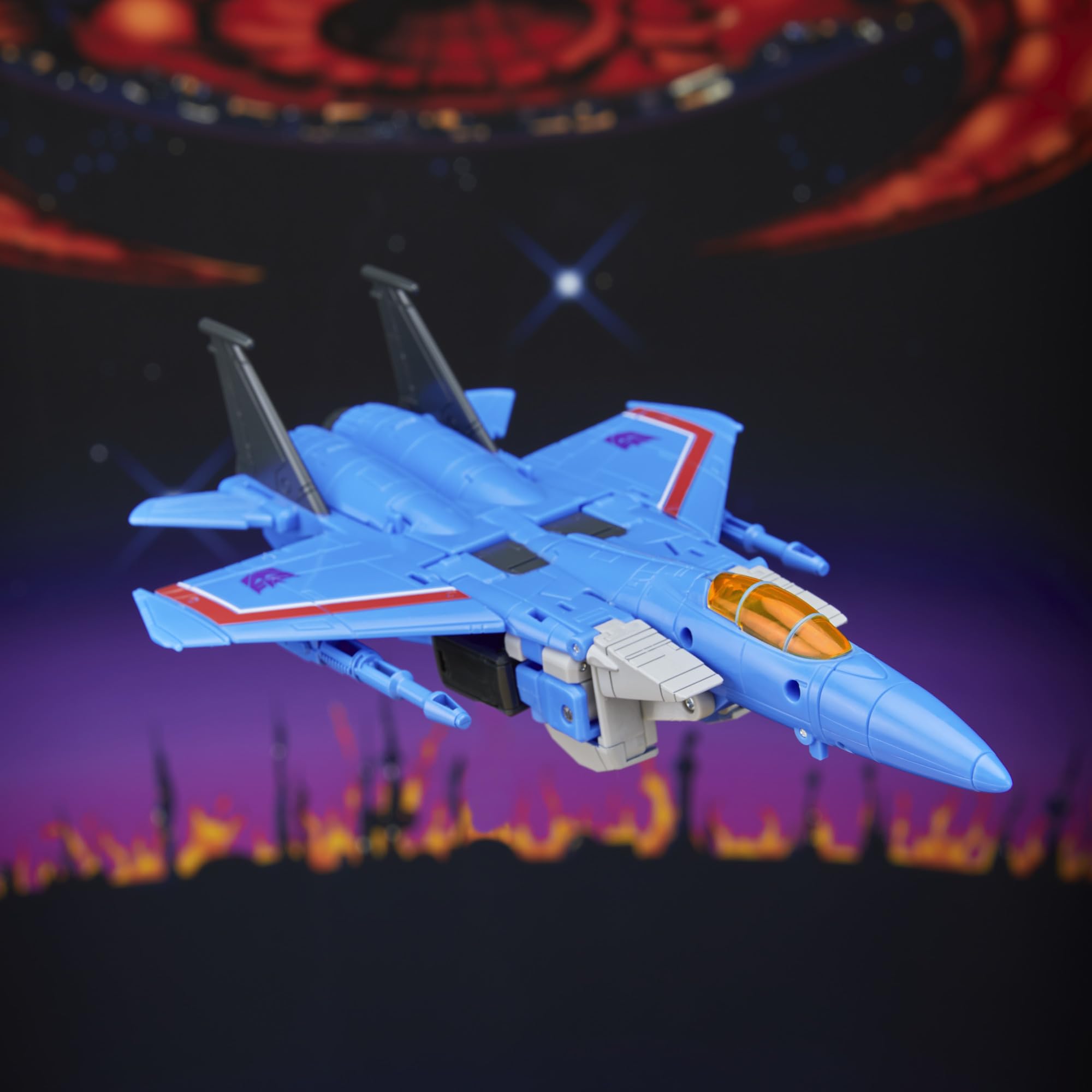 Transformers Studio Series Voyager Class, action figure di Thundercracker, ispirata al film The Movie