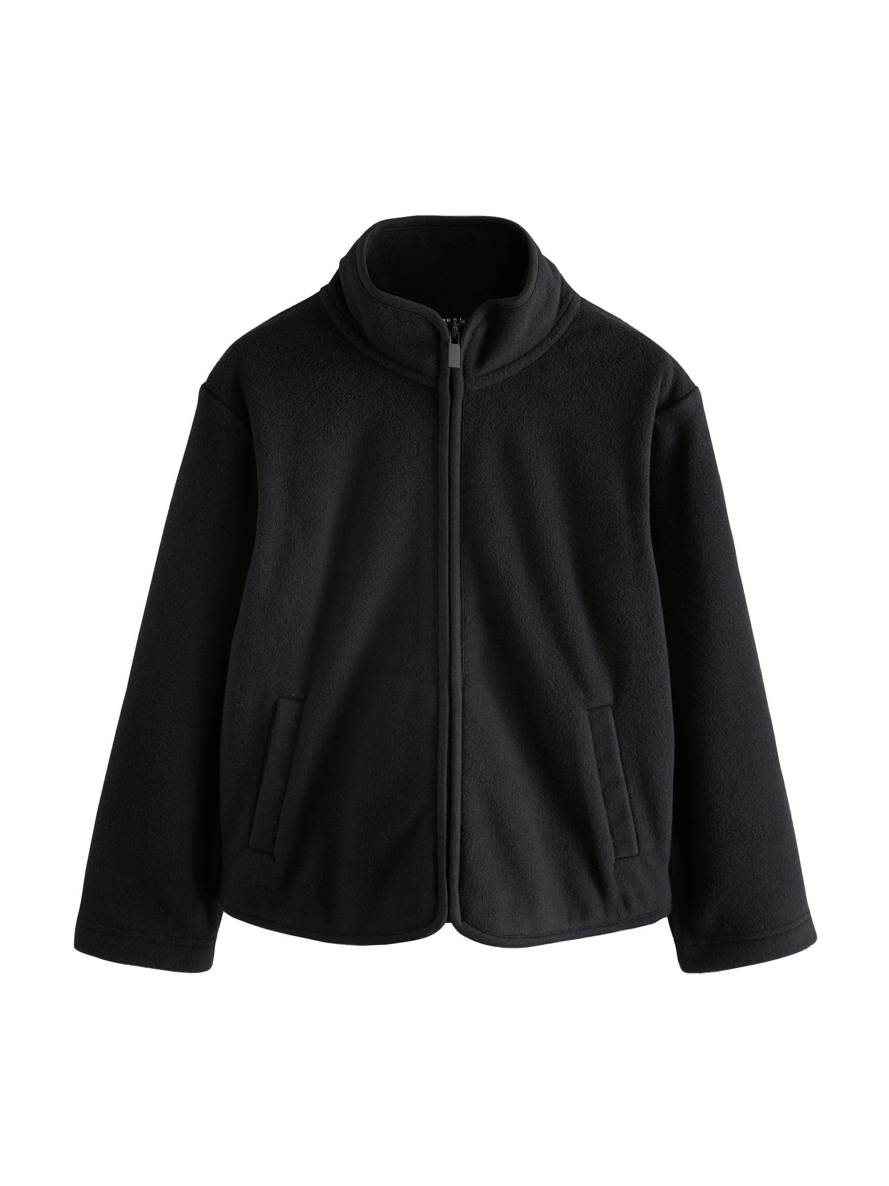 NEXT Mädchen Fleecejacke mit Reißverschluss und Taschen 98-168