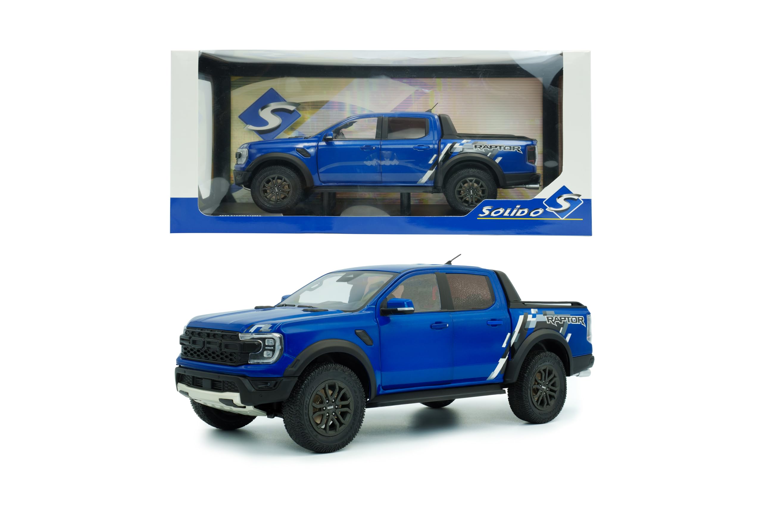 Solido 1:18 Ford Ranger Raptor Bleu 2024
