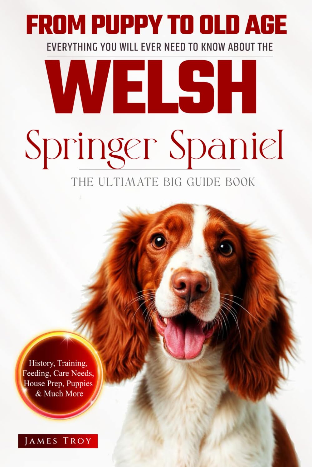 The Ultimate Welsh Springer Spaniel Big Guide: Everything You Will Ever Need To Know About The Welsh Springer Spaniel Book