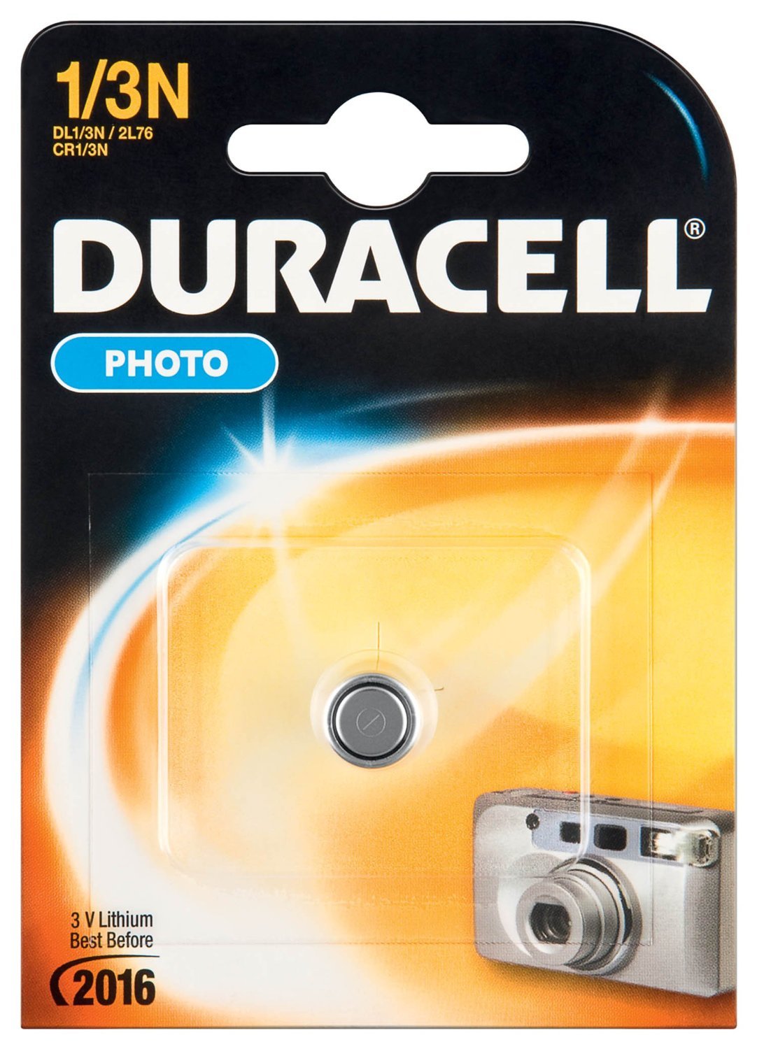 DURACELL Lot de 12 Piles Lithium Photo 1/3 N (CR1/3N/2L76) 3V Blister de 1
