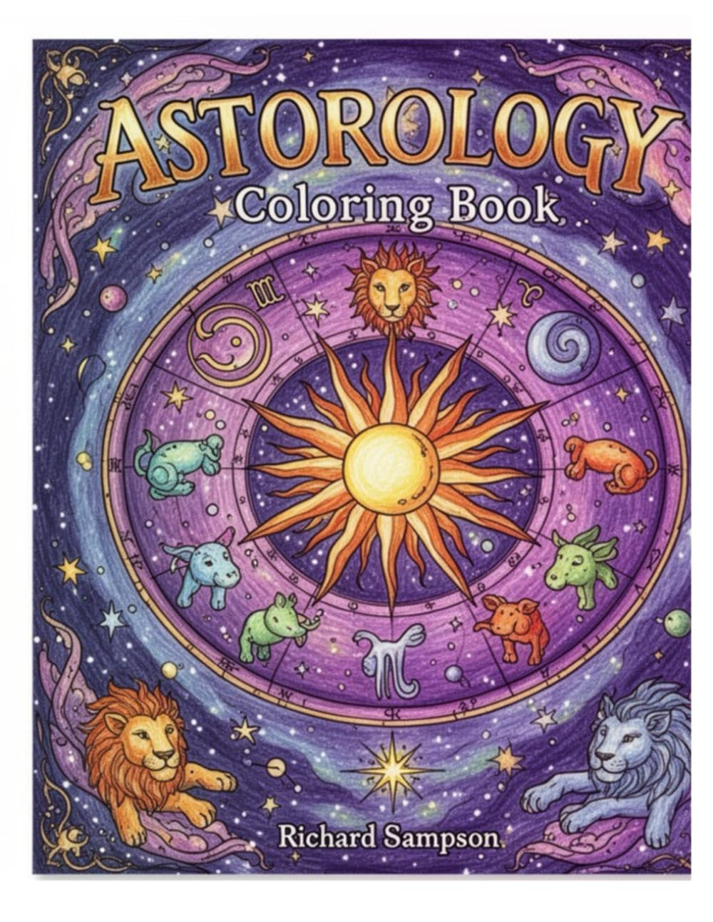 Astrology Coloring Book