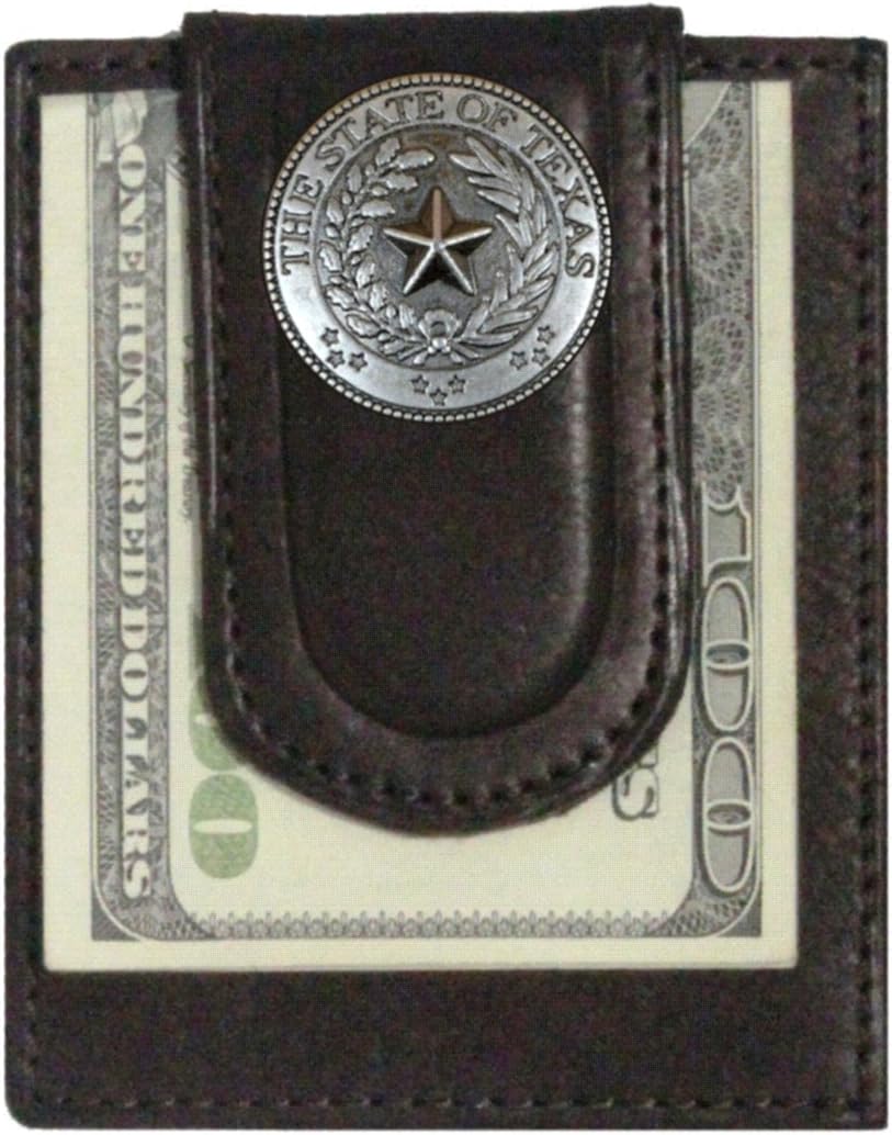 Custom Texas Seal Paul and Taylor Money Clip Wallet