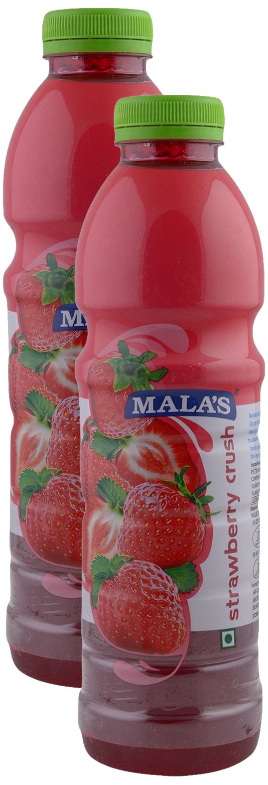 Big Bazaar Combo - Mala's Crush Strawberry, 750ml (Pack of 2) Promo Pack-image-25