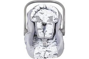 Look Real! Baby Doll Carseat with Carrying Handle & Removable Seat Cover,...