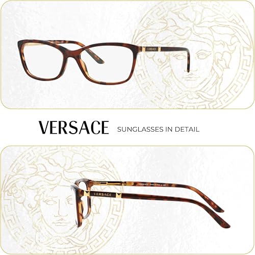 Miniatura 5 de Versace VE3186 Cateye - Lentes para mujer + paquete con kit de cuidado de gafas de diseñador iWear