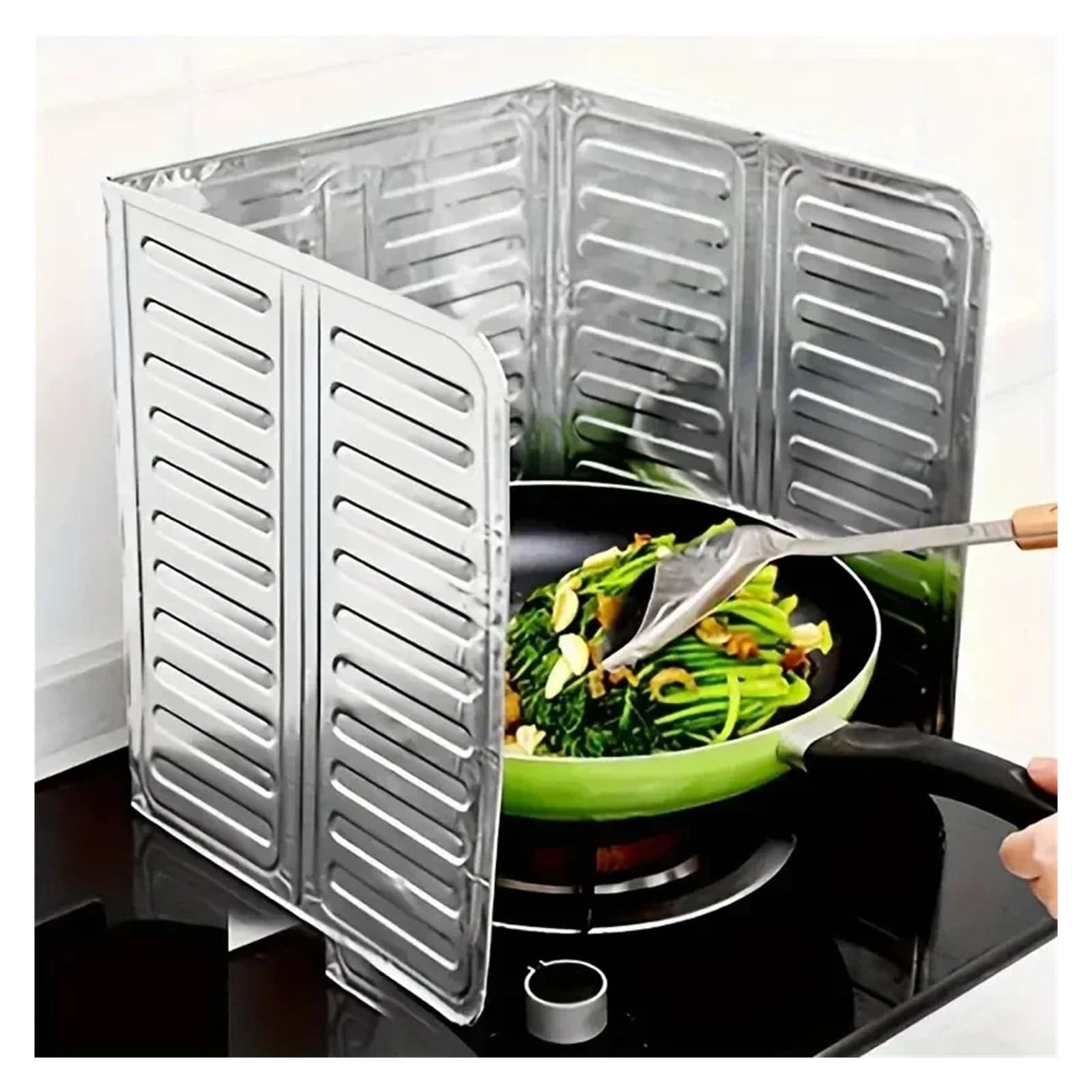 éClaboussures De Cuisine Pliable Piastra deflettore pieghevole for fornello a gas da cucina