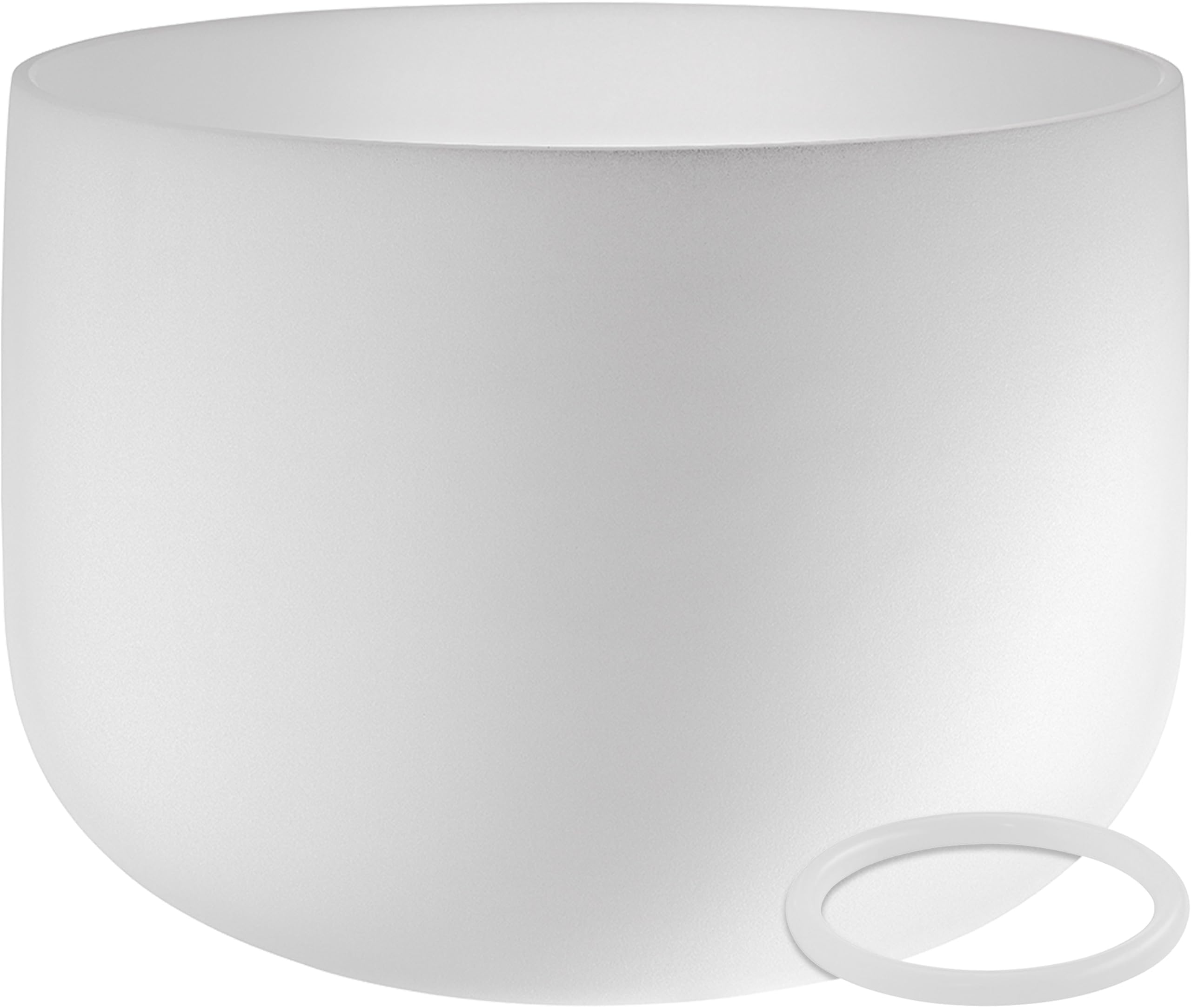 Meinl Sonic Energy - CSB14C 14"" Crystal Singing Bowl, Note C4, Root Chakra, A4/a