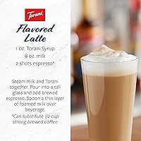 Vista 7 de Torani Syrup, Salted Caramel, 12.7 Oz, 4Count