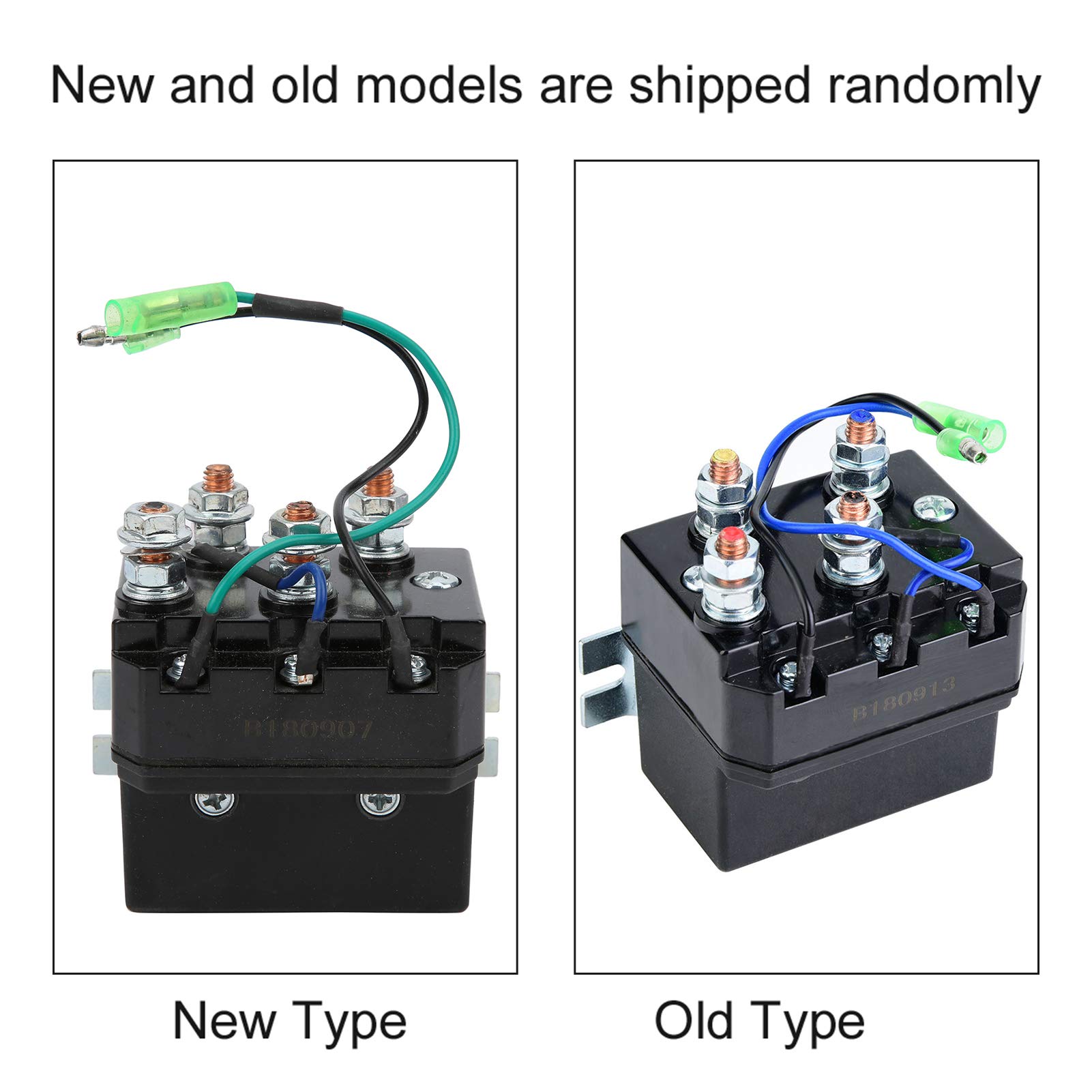 EBTOOLS Solenoide del Verricello 12V 1500-5000 Libbre ATV UTV Contattore Relè