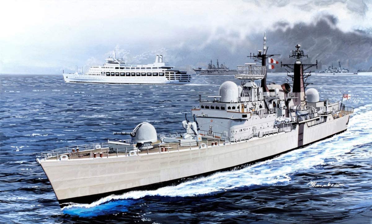 Amazon | ドラゴン 1/700 イギリス海軍 H.M.S. 42型駆逐艦 バッチ1・2