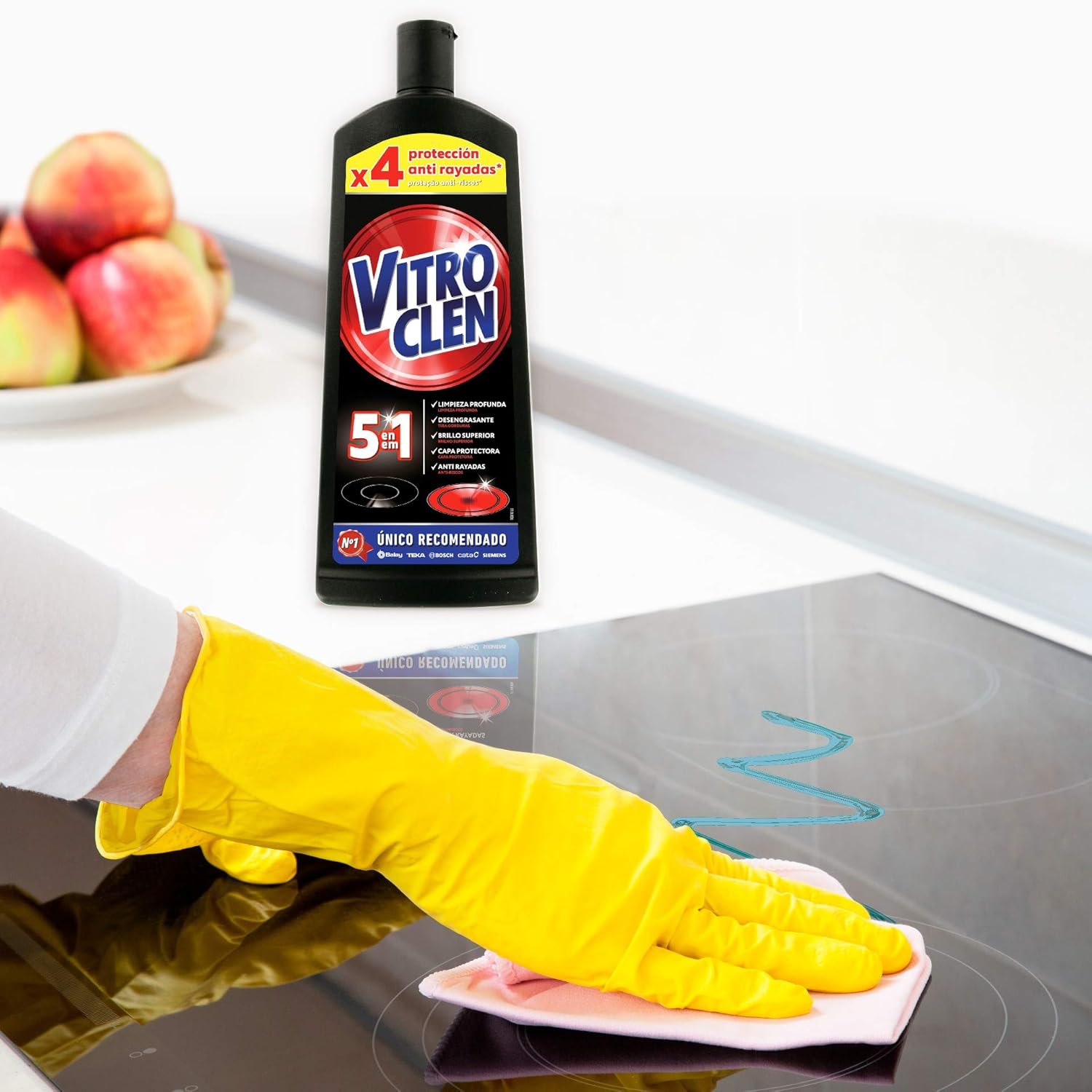 Limpiador de vitrocerámica Vitroclen por 4,72€ en compra recurrente (compra 3 por el precio de 2)