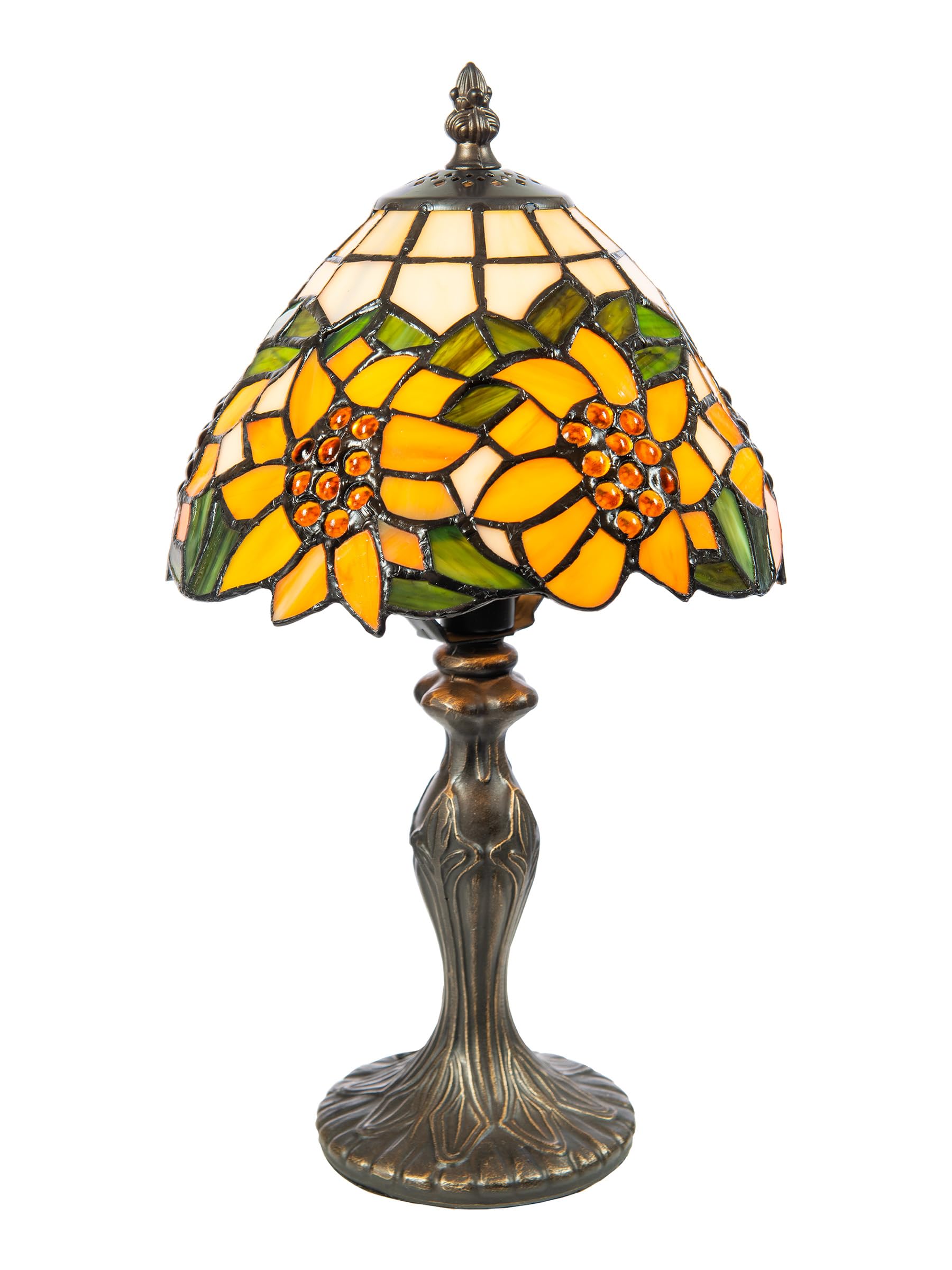 Dale Tiffany STT16087 Discovery Tiffany Accent Table Lamp - Amazon.com