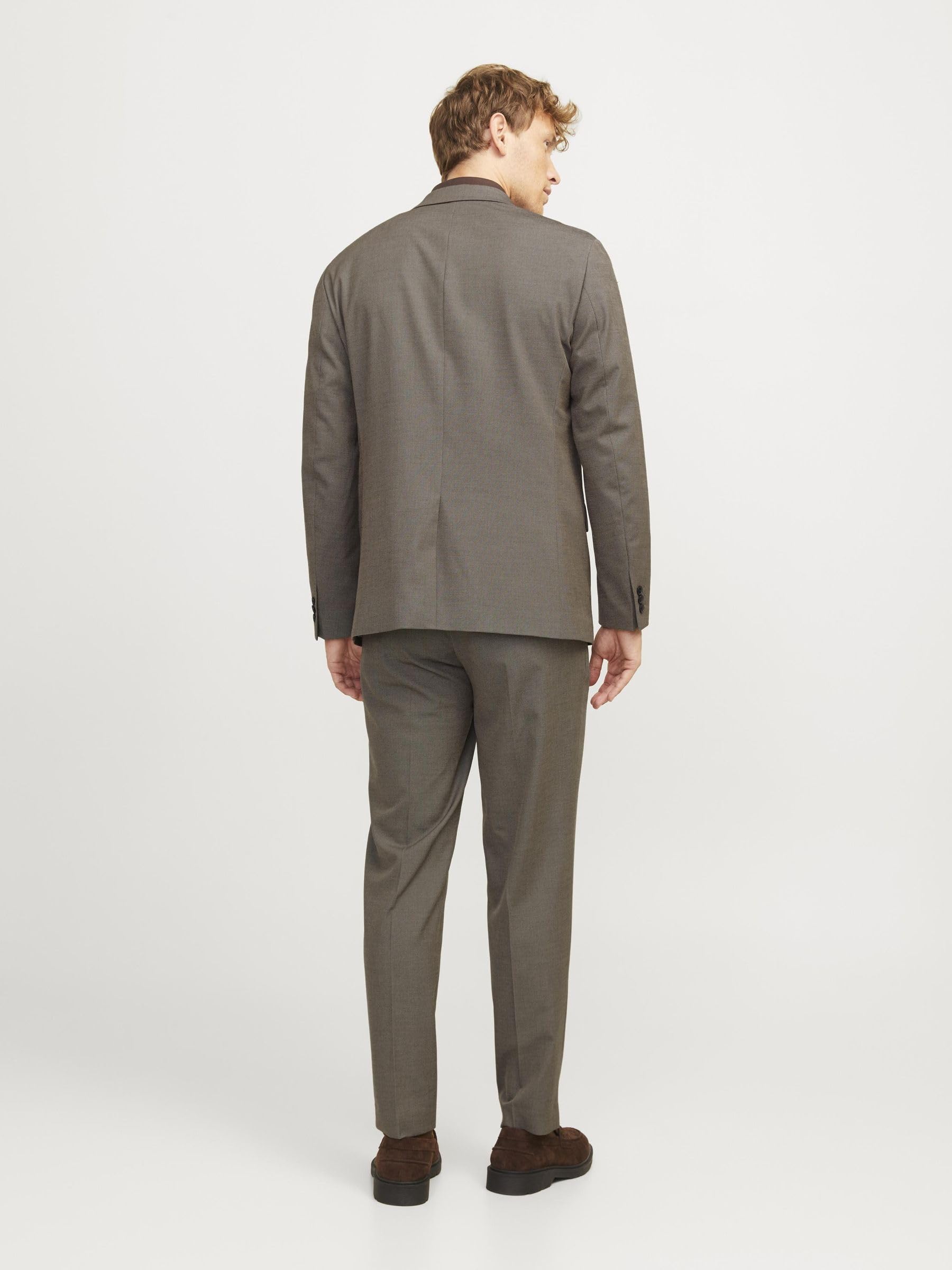 Jack & Jones JPRBUSHWICK Mathew Regular Suit, Greige/Fit:regular Fit, 54