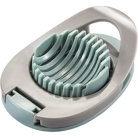 Ortarco Egg Slicer for Boiled Eggs Strawberry Cutter with Stainless Steel Wire （Green）