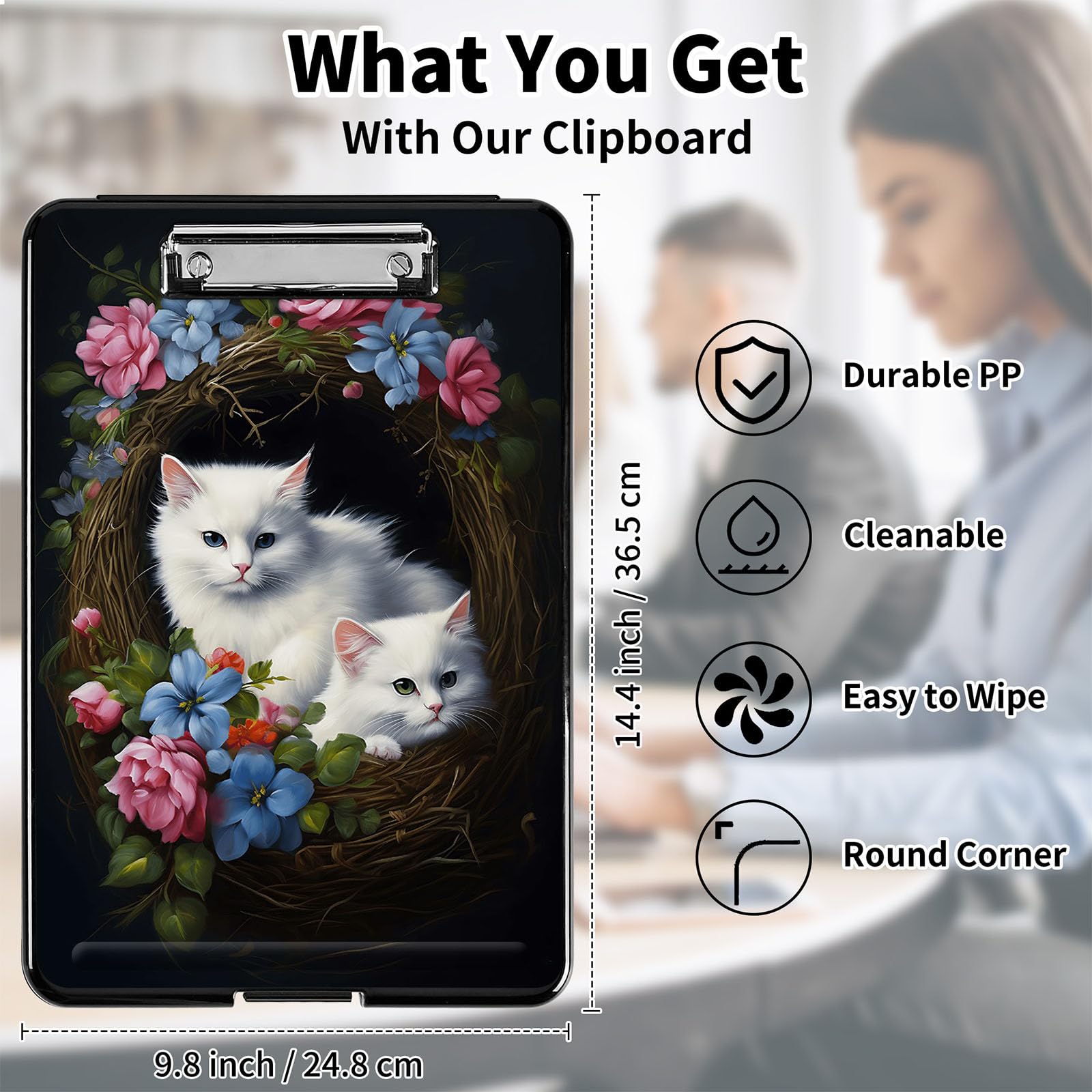 Amazon.com : GFRGTFHYT Clipboard with Storage High Capacity
