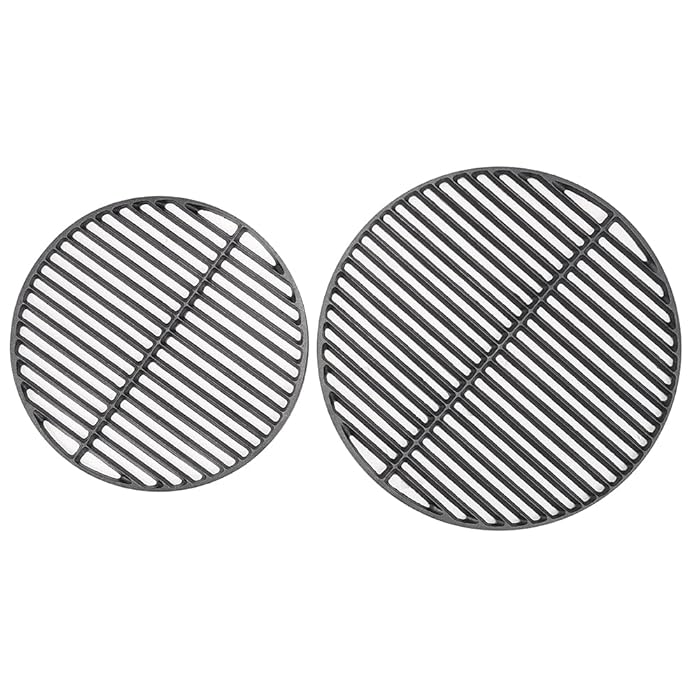 Buy Warmiehomy Cast Iron BBQ Grill Round Cooking Grate Grill Grids D45