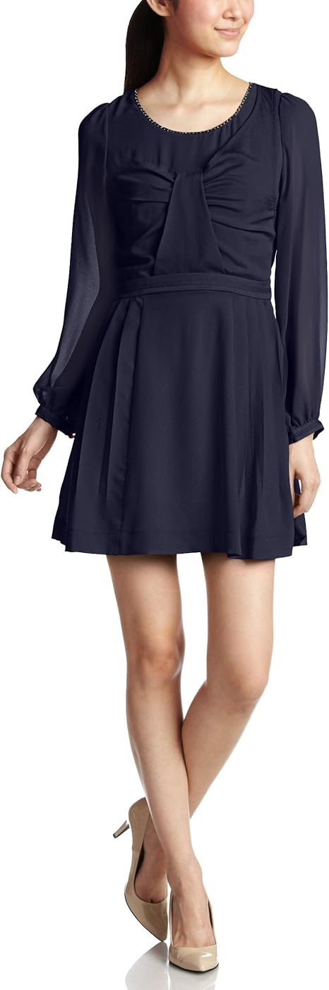 Amazon Co Jp スモーク Smork リボン風ワンピース 132 3117 ネイビー 38 服 ファッション小物 Amazon Co Jp スモーク Smork リボン風ワンピース 132 3117 ネイビー 38 服 ファッション小物