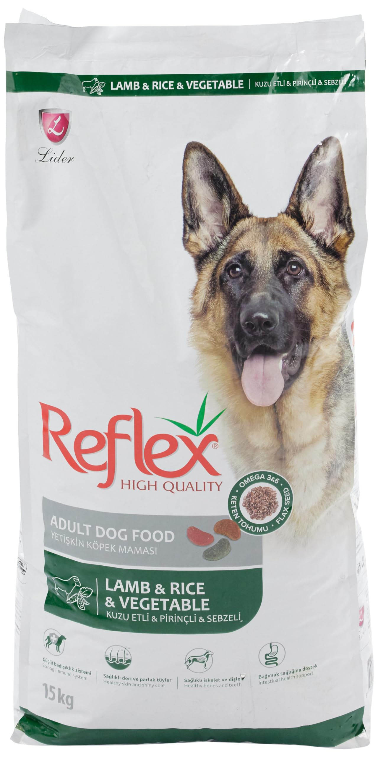 Reflex Adult Dog Food Lamb And Rice & Vegetable 15 Kg