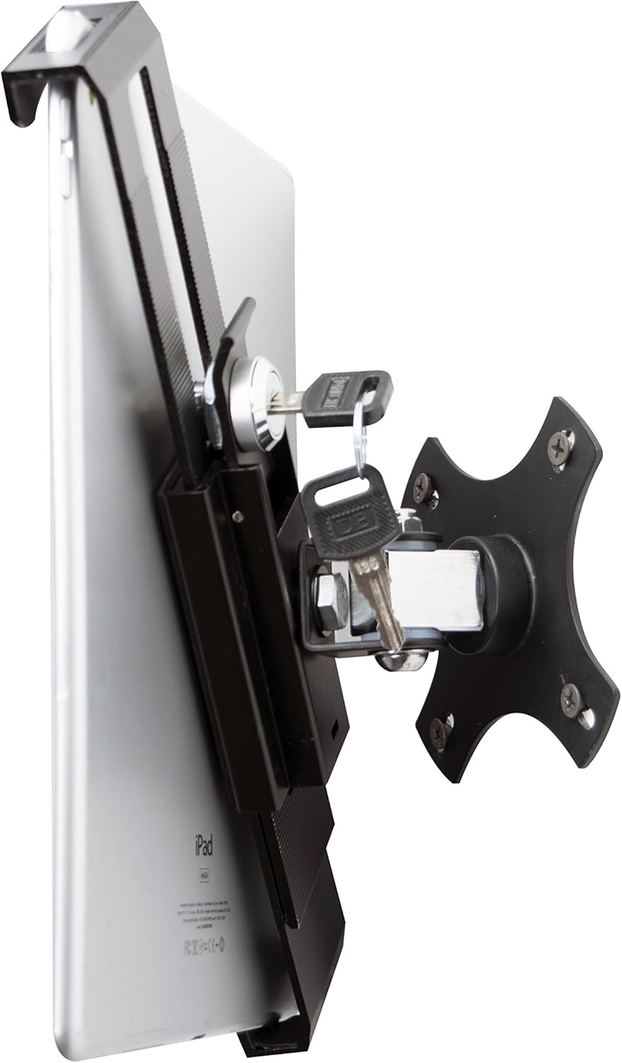 Review Discount Compact Wall Mount – CTA Security Wall Mount with Lock & Key System – for iPad 7th/ 8th/ 9th Gen 10.2”, Galaxy Tab S3 and Most 7-14” Tablets (PAD-CSWM)