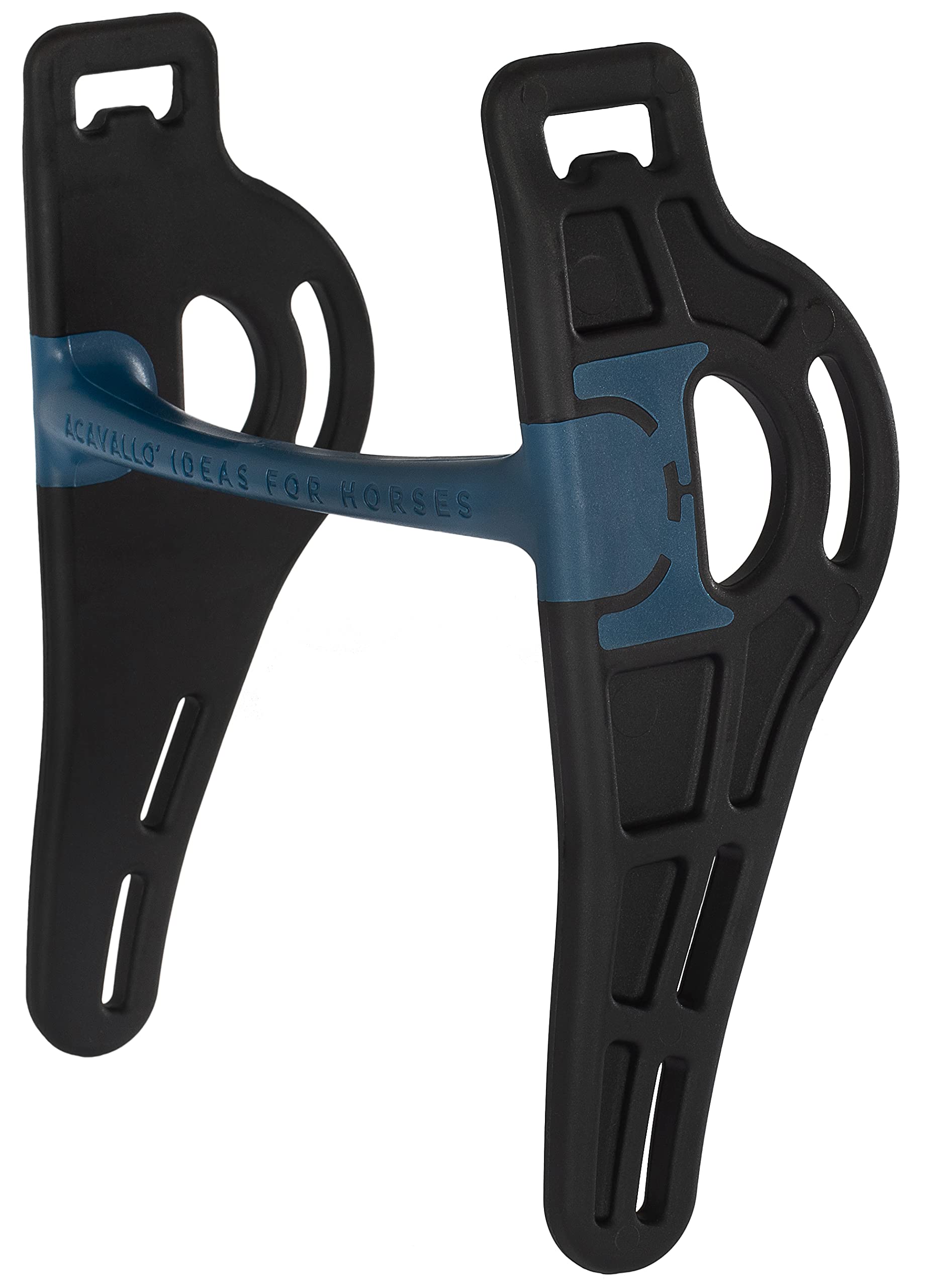 Acavallo Gebiss Sensitive Pelham | Farbe: Black/Blue | Größe: 13,5