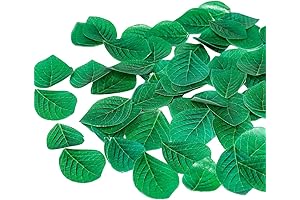 Premium Edible Green Leaves for Cakes and Cupcakes