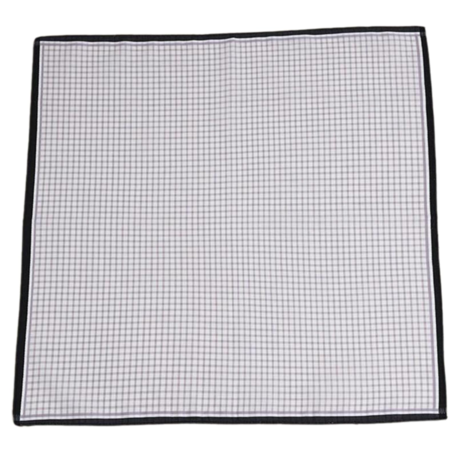 NEWFT 1 / 3pcs Men ' s Cotton Handkerchiefs Elegant Patterns with Strong Absorbency and Comfort 43x43cm Men ' s Handkerchiefs