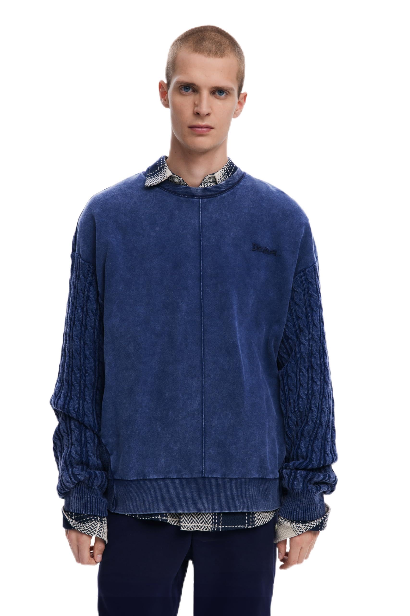 Desigual Sweat_Ontario, 5000 Navy, XL