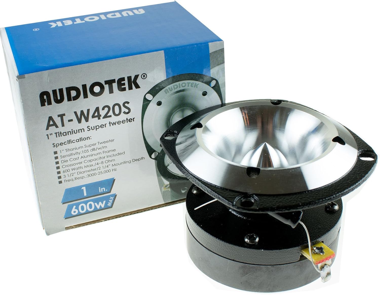 Amazon.com: Audiotek - ATW420S - Car Vehicle 600 Watts 1